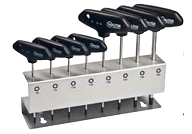 T型内六型扳手组套（带插架）